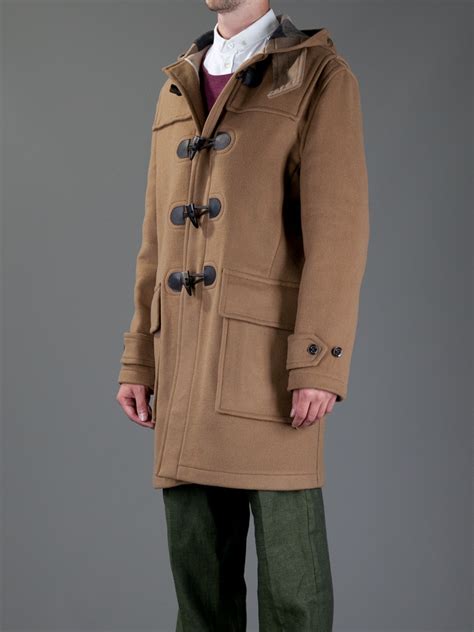 burberry duffle mens|Burberry merton duffle coat.